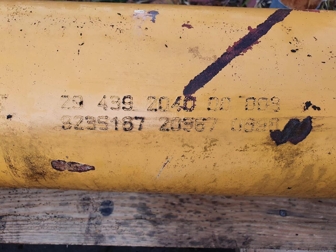 Liebherr A 922 - Hydraulisk sylinder for Bygg og anlegg: bilde 2 Liebherr A 922 - Hydraulisk sylinder for Bygg og anlegg: bilde 2