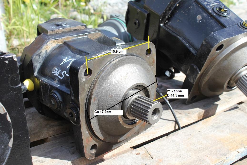Liebherr L 576 / A6VM140 - Hydraulisk motor for Hjullaster: bilde 2 Liebherr L 576 / A6VM140 - Hydraulisk motor for Hjullaster: bilde 2