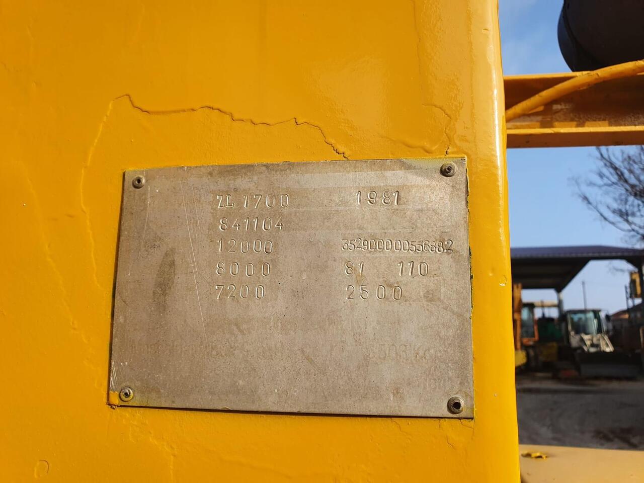 Hjullaster Zettelmeyer ZL 1700: bilde 13 Hjullaster Zettelmeyer ZL 1700: bilde 13