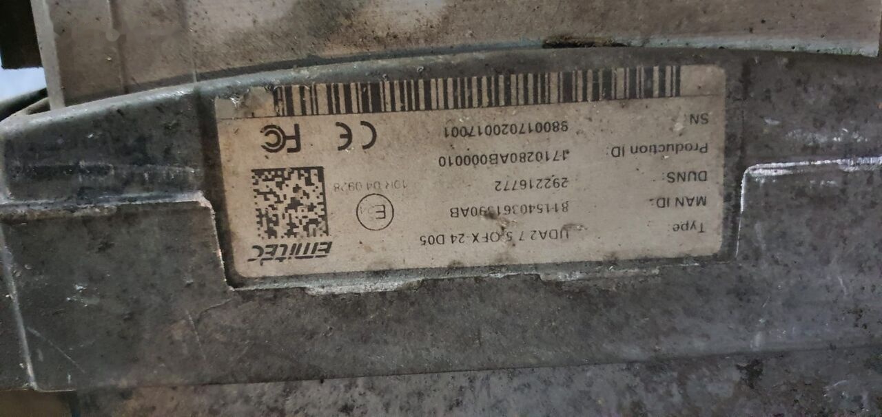 81154036134000 MAN TGX TGS truck - Eksosanlegg for Lastebil: bilde 5 81154036134000 MAN TGX TGS truck - Eksosanlegg for Lastebil: bilde 5