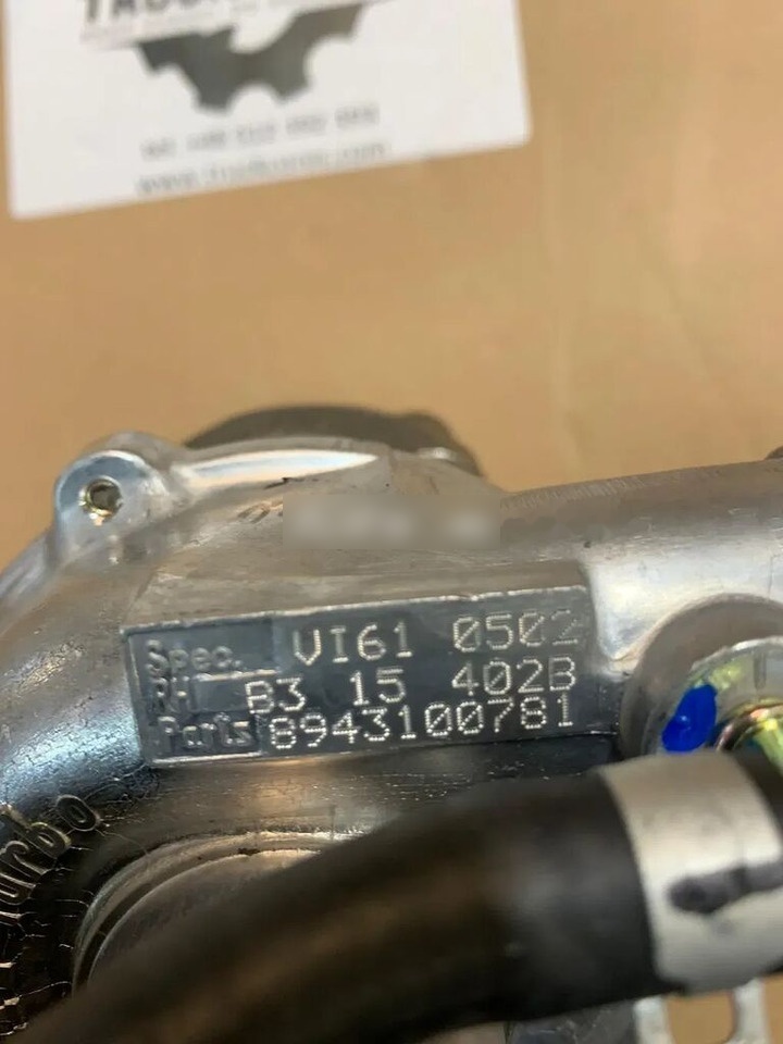 Opel Nowa Turbosprężarka VI61 8943100781 Isuzu / 1.5 TD 67 KM Corsa, 8943100781 for Opel car - Turbolader for Personenbil: bilde 4 Opel Nowa Turbosprężarka VI61 8943100781 Isuzu / 1.5 TD 67 KM Corsa, 8943100781 for Opel car - Turbolader for Personenbil: bilde 4