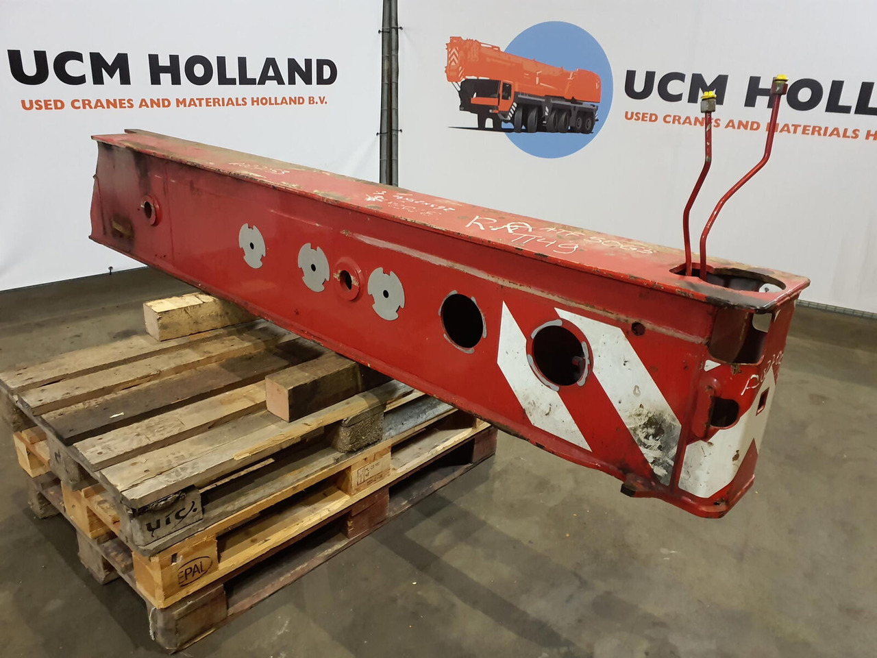 FAUN ATF 50G-3 outrigger beam rear - Fjæring for Kran: bilde 1 FAUN ATF 50G-3 outrigger beam rear - Fjæring for Kran: bilde 1