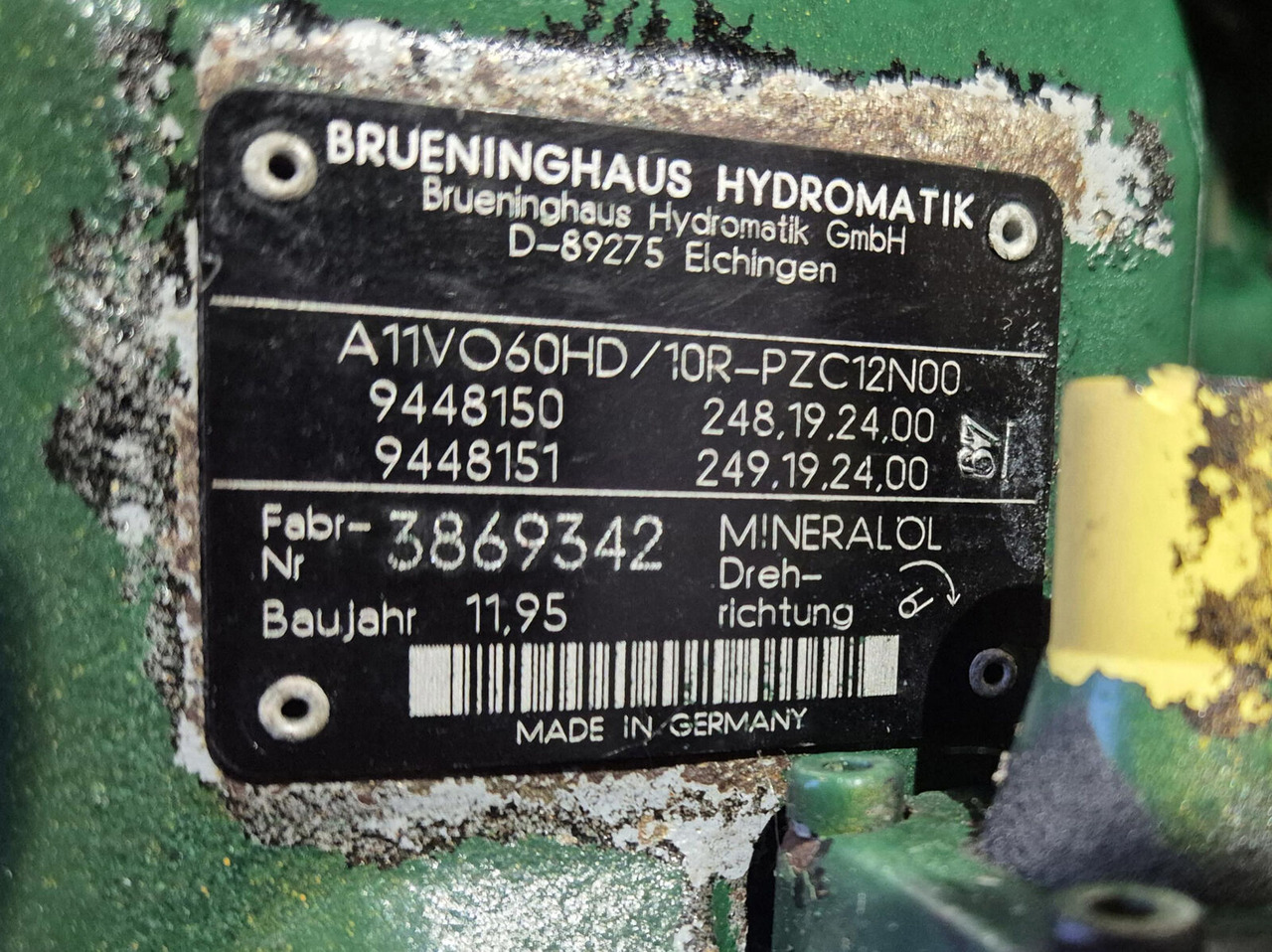 FAUN Faun ATF 30-2 Brueninghaus hydromatik pump - Hydraulisk pumpe for Mobilkran: bilde 5 FAUN Faun ATF 30-2 Brueninghaus hydromatik pump - Hydraulisk pumpe for Mobilkran: bilde 5