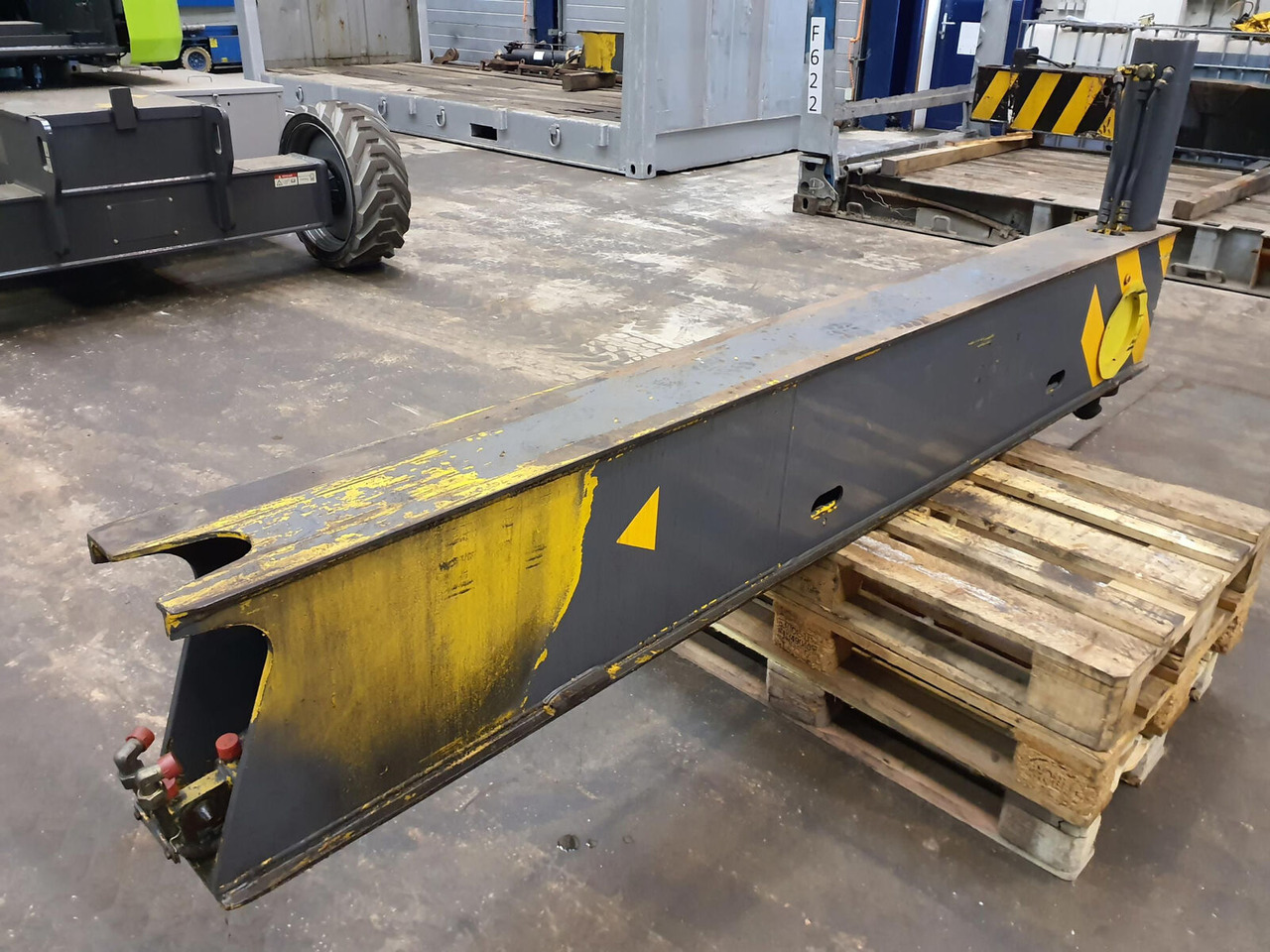 FAUN RTF 50-3 outrigger beam front complete - Fjæring for Kran: bilde 3 FAUN RTF 50-3 outrigger beam front complete - Fjæring for Kran: bilde 3