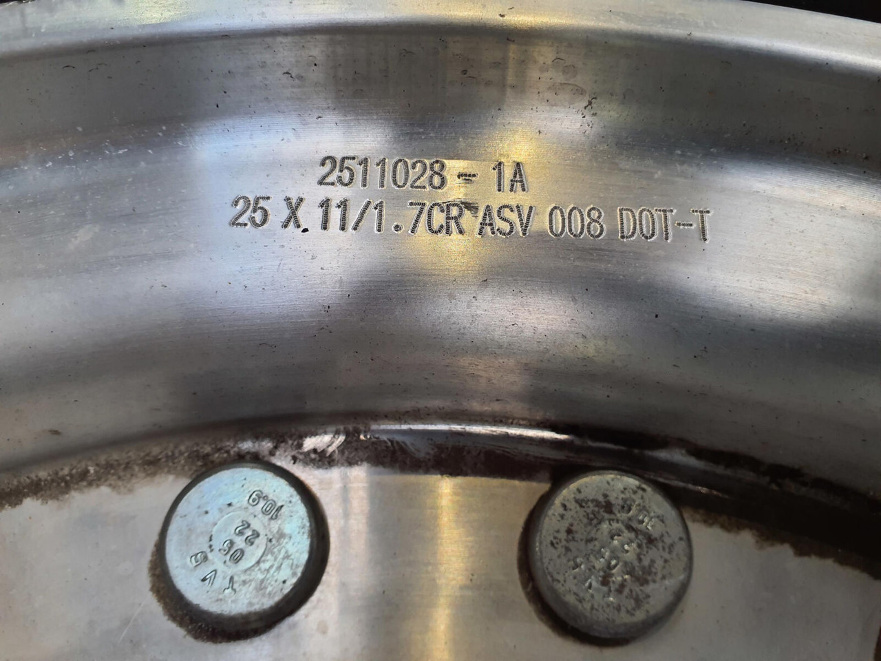 Grove Wheel 445/95R25 12 9 2p alu - Komplett hjul for Kran: bilde 4 Grove Wheel 445/95R25 12 9 2p alu - Komplett hjul for Kran: bilde 4