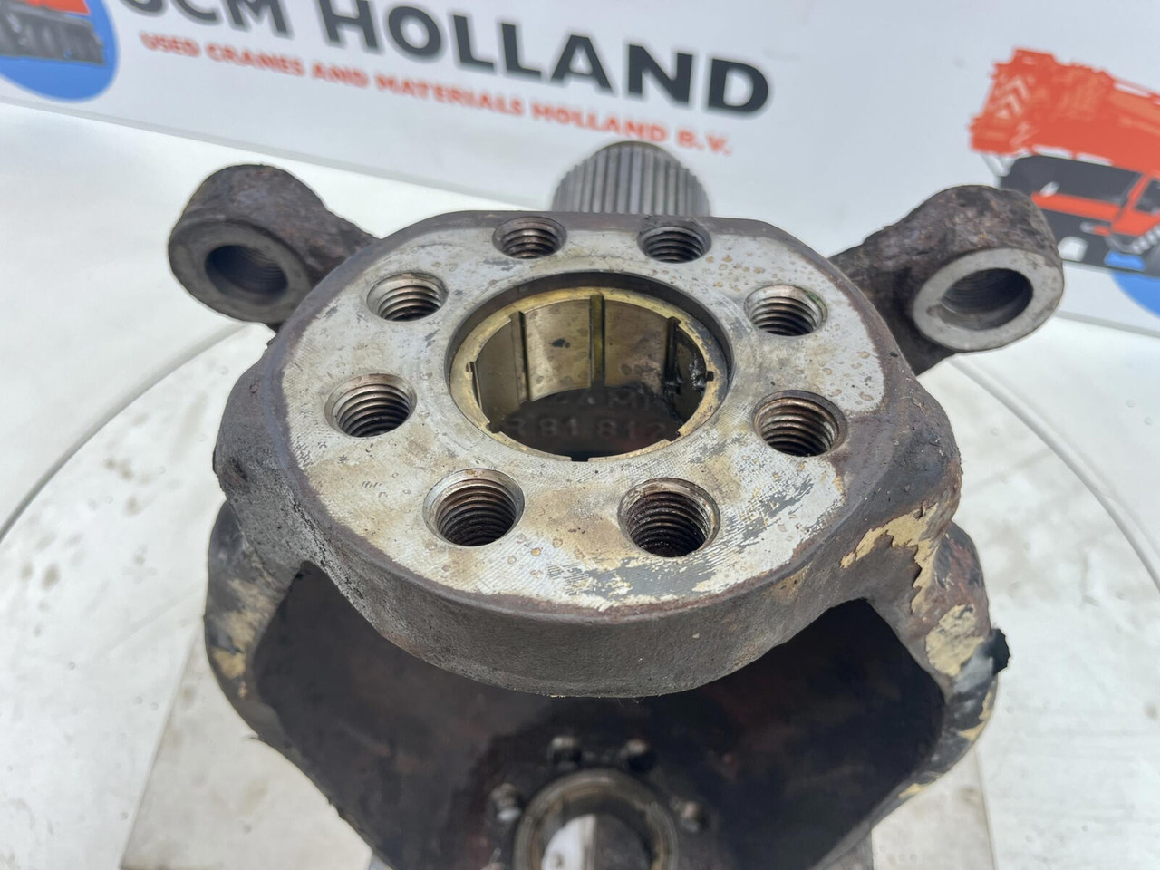 Hjulspindel for Mobilkran Krupp 70 GMT Steering knuckle axle 1: bilde 7