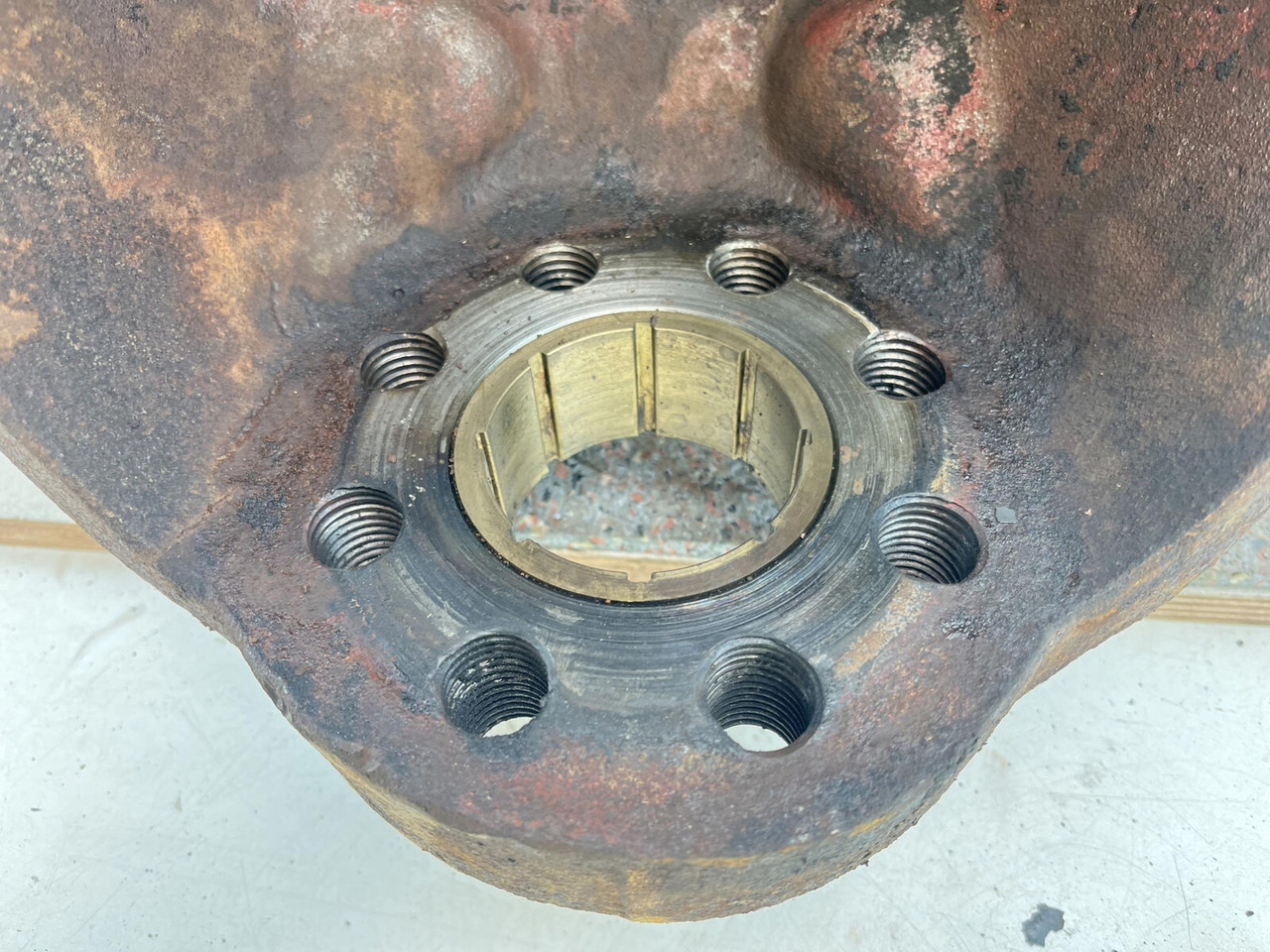 Hjulspindel for Mobilkran Krupp 70 GMT Steering knuckle axle 2: bilde 8