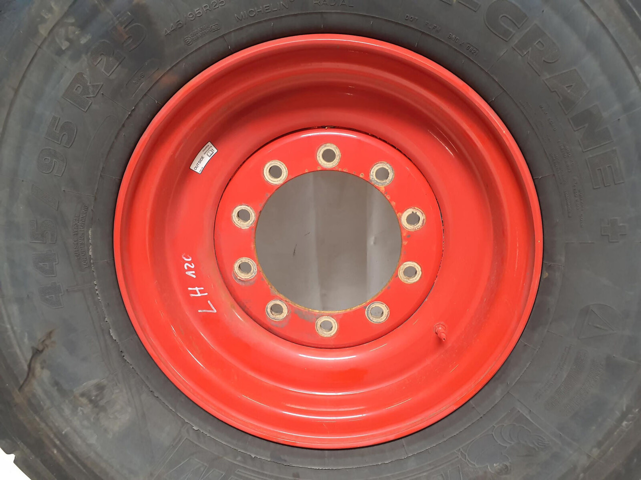 Michelin Wheel 445/95R25 10 12 1p - Komplett hjul: bilde 2 Michelin Wheel 445/95R25 10 12 1p - Komplett hjul: bilde 2