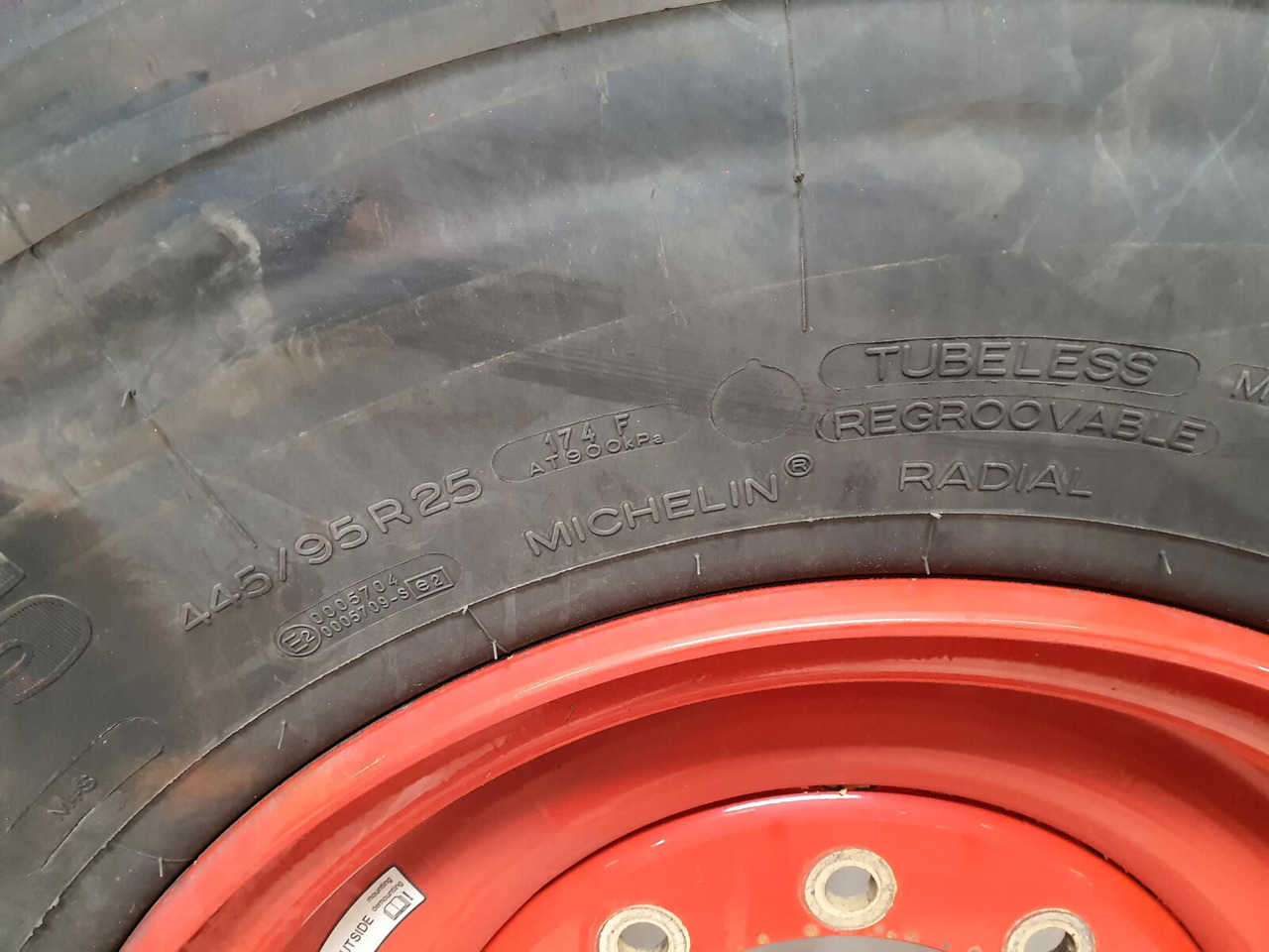 Michelin Wheel 445/95R25 10 12 1p - Komplett hjul: bilde 5 Michelin Wheel 445/95R25 10 12 1p - Komplett hjul: bilde 5