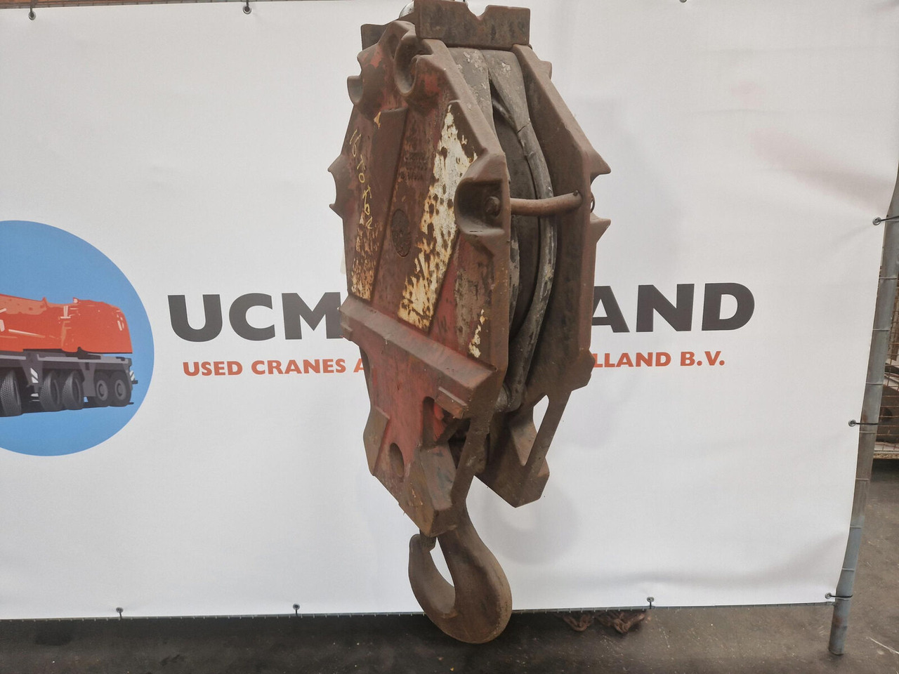 Reservedeler for Mobilkran Liebherr Hookblock 17mm 1 sheave 16t: bilde 6