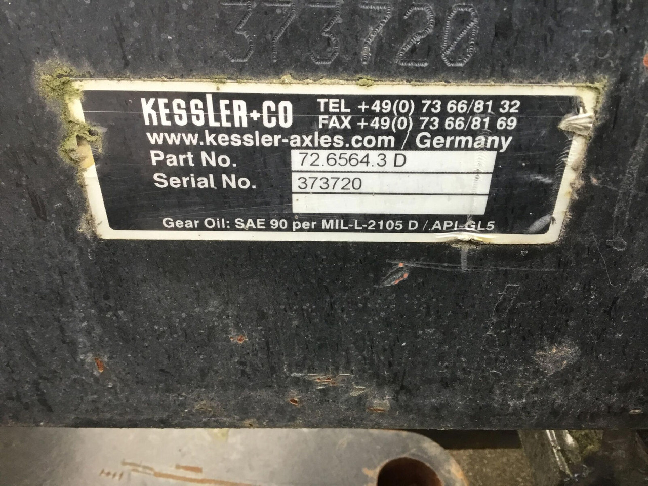 Spierings City Boy axle 1 proto type - Aksel og deler for Mobilkran: bilde 5 Spierings City Boy axle 1 proto type - Aksel og deler for Mobilkran: bilde 5