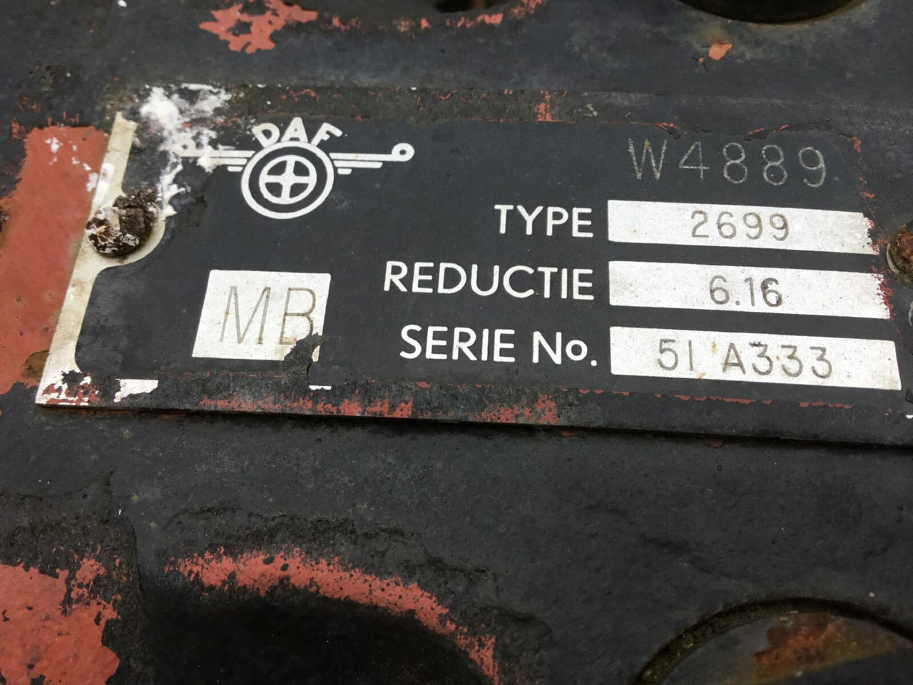 Spierings SK 477 axle 2 - Aksel og deler for Mobilkran: bilde 5 Spierings SK 477 axle 2 - Aksel og deler for Mobilkran: bilde 5