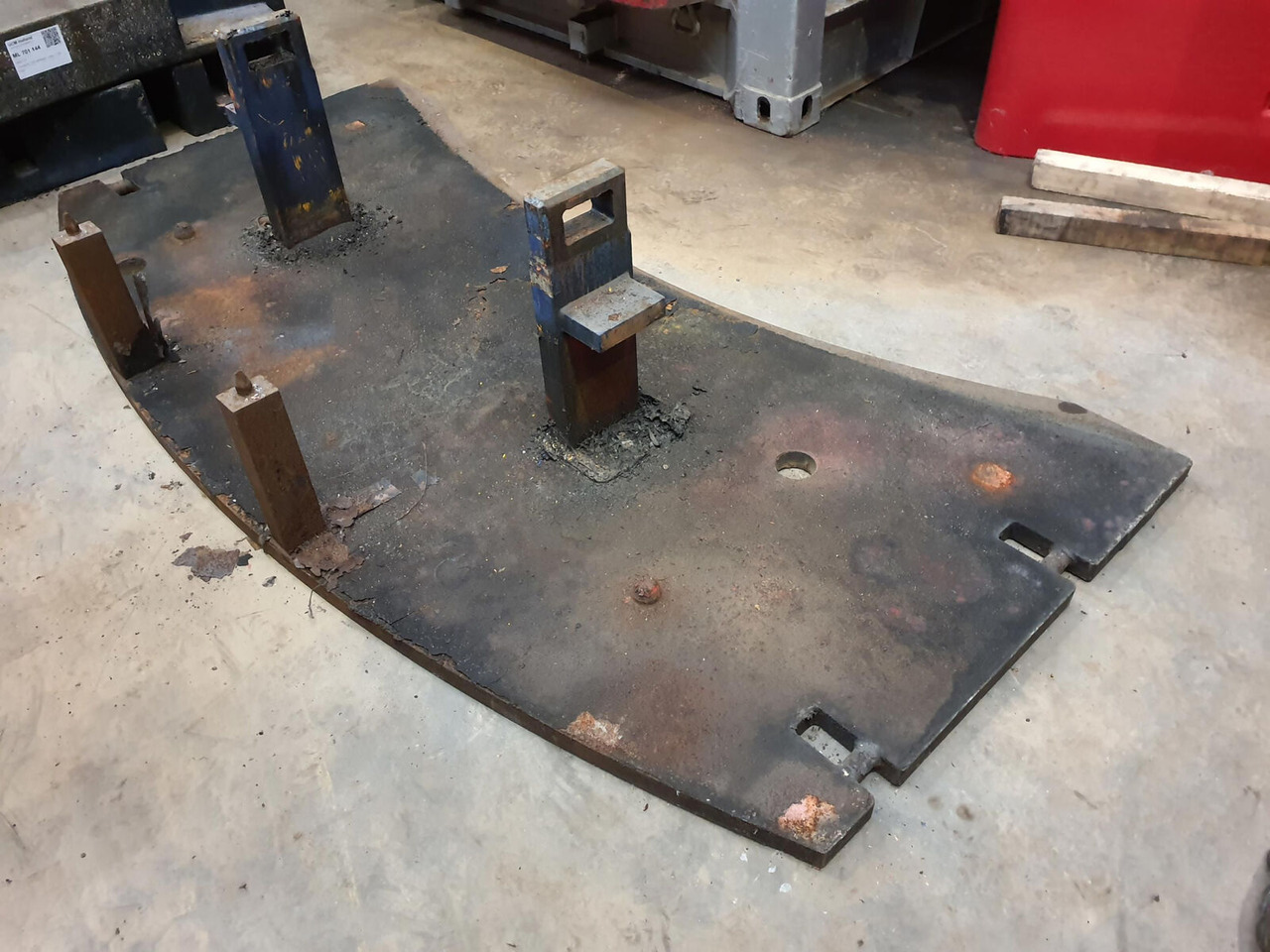 Terex AC 205 counterweight 1,2 ton - Motvekt for Mobilkran: bilde 1 Terex AC 205 counterweight 1,2 ton - Motvekt for Mobilkran: bilde 1