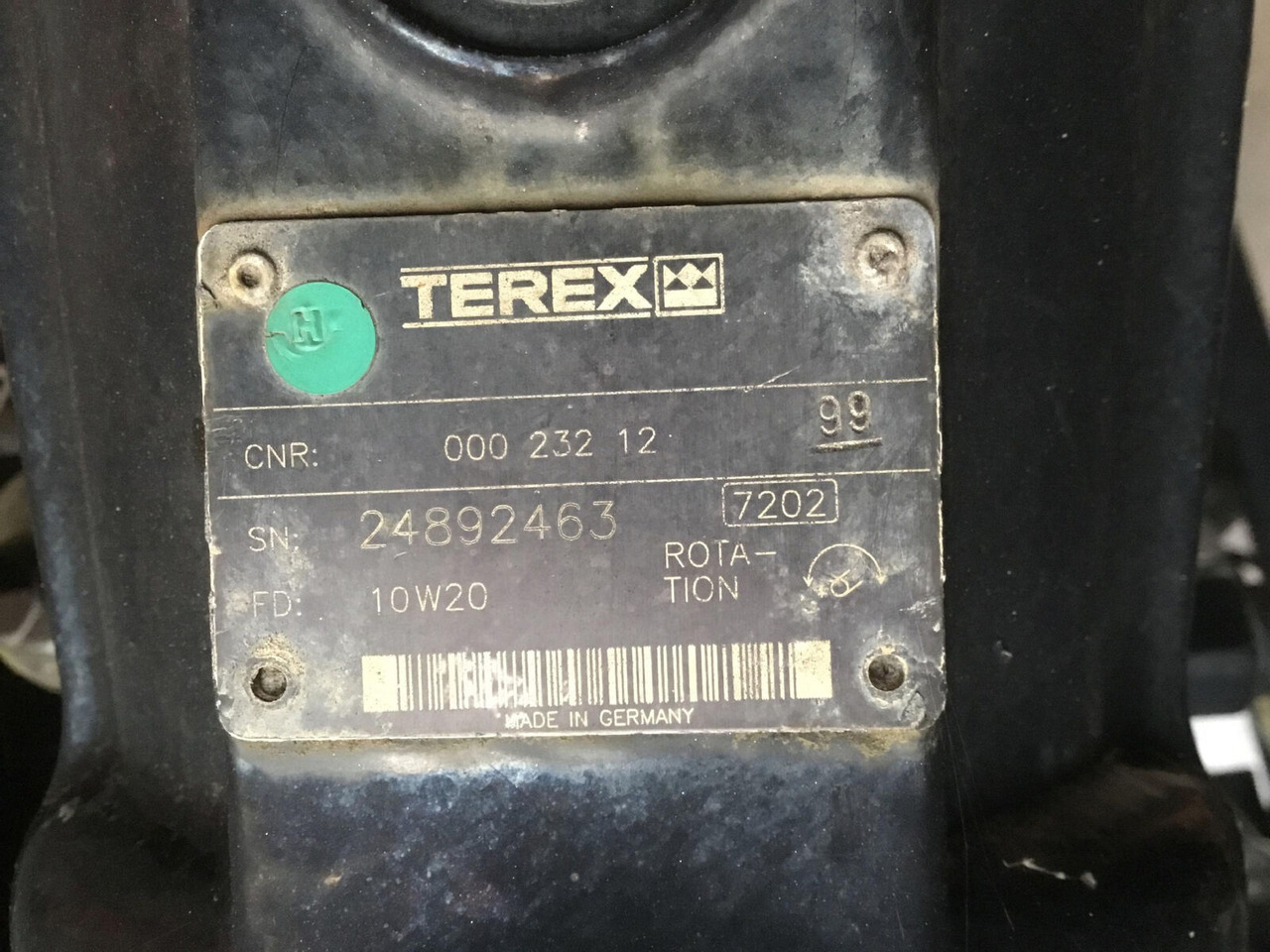 Terex AC 700 Slew gear - Svingmotor for Mobilkran: bilde 4 Terex AC 700 Slew gear - Svingmotor for Mobilkran: bilde 4