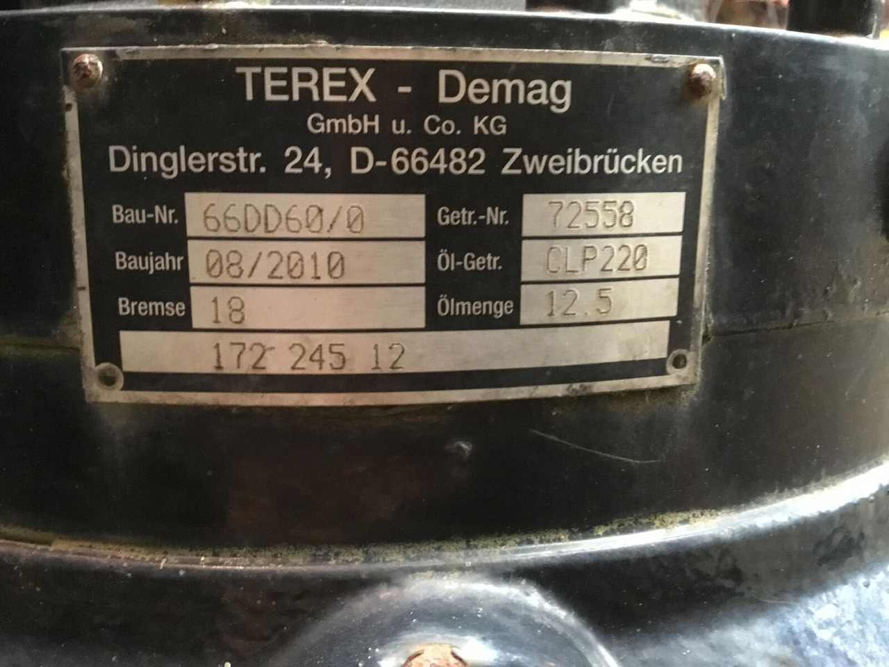 Terex AC 700 Slew gear - Svingmotor for Mobilkran: bilde 3 Terex AC 700 Slew gear - Svingmotor for Mobilkran: bilde 3