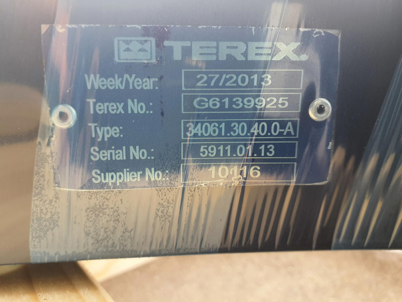 Terex Challenger 3160 slewing ring - Svingkrans for Mobilkran: bilde 5 Terex Challenger 3160 slewing ring - Svingkrans for Mobilkran: bilde 5