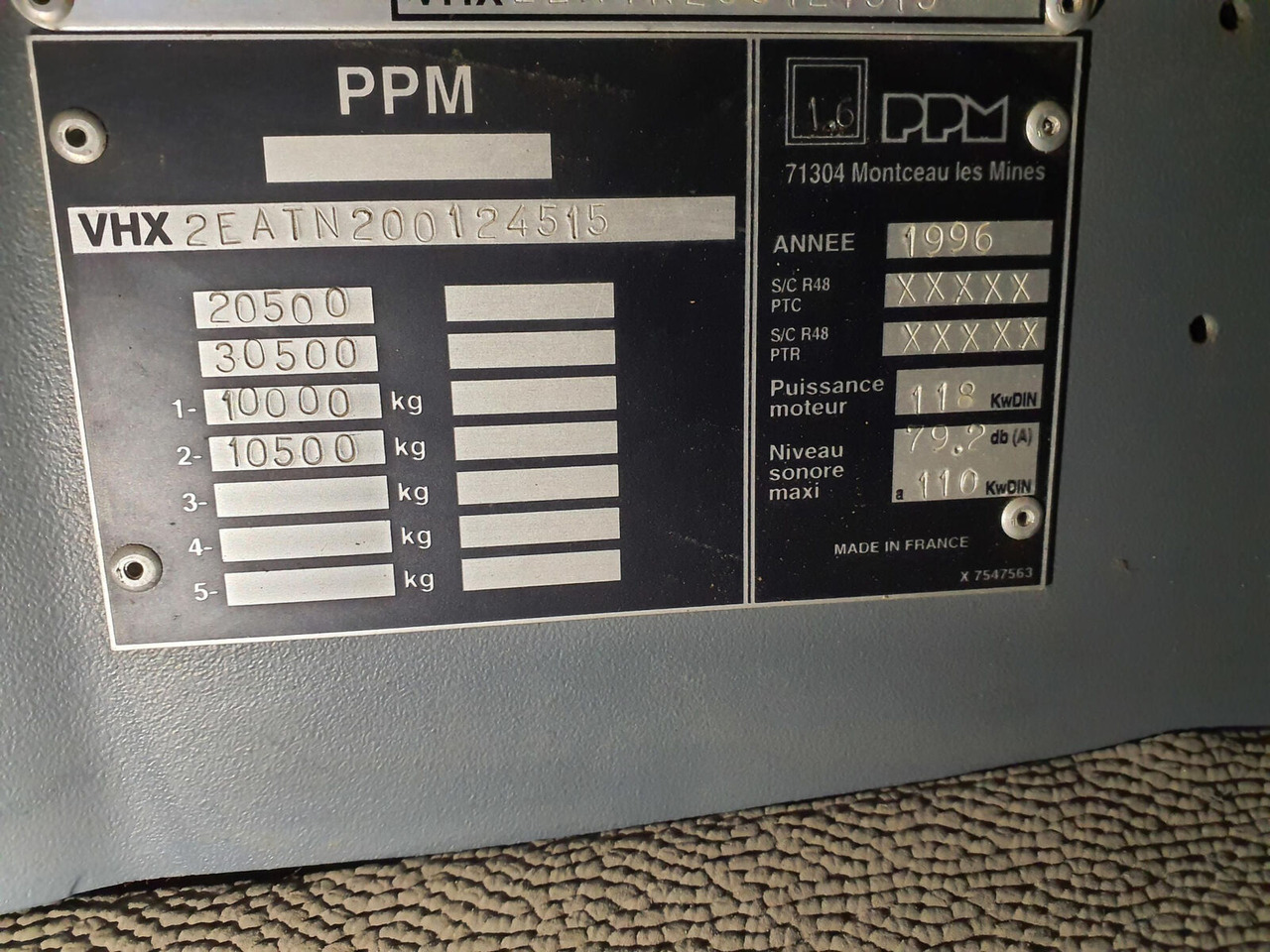 Terex PPM ATT 250 lower cabin - Førerhus for Mobilkran: bilde 5 Terex PPM ATT 250 lower cabin - Førerhus for Mobilkran: bilde 5