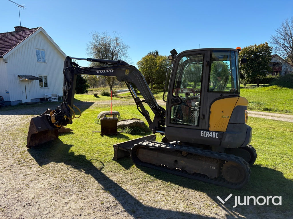 Bandgrävare grävmaskin Volvo ECR48C - Minigraver: bilde 2 Bandgrävare grävmaskin Volvo ECR48C - Minigraver: bilde 2