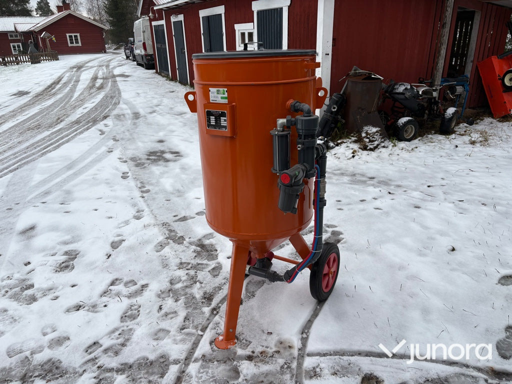 Blästerklocka - med tryckluftsbehållare - Luftkompressor: bilde 3 Blästerklocka - med tryckluftsbehållare - Luftkompressor: bilde 3