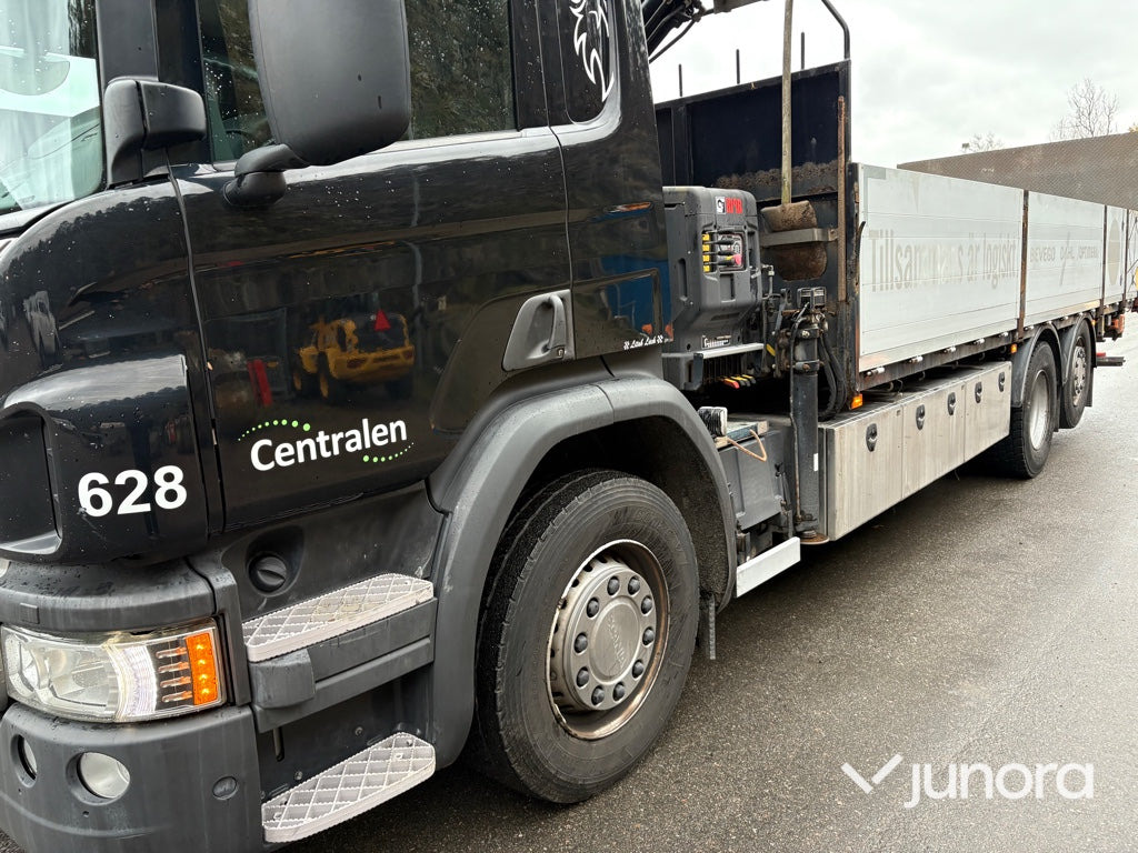 Kranbil - Scania P410 med Hiab 138 - Planbil, Kranbil: bilde 3 Kranbil - Scania P410 med Hiab 138 - Planbil, Kranbil: bilde 3