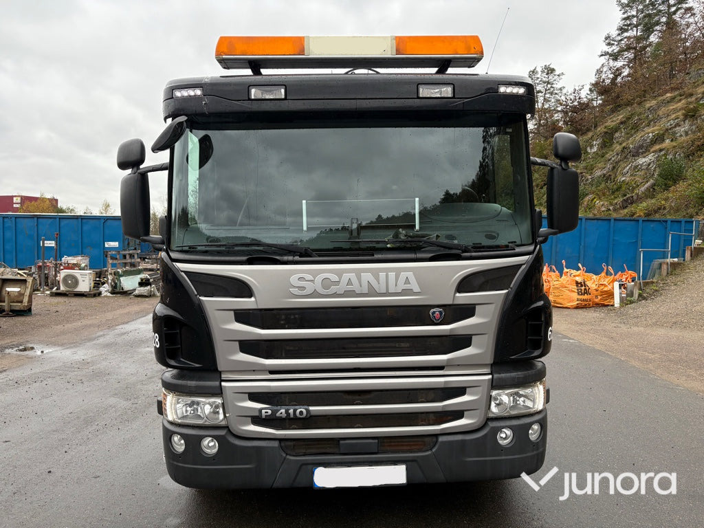 Kranbil - Scania P410 med Hiab 138 - Planbil, Kranbil: bilde 2 Kranbil - Scania P410 med Hiab 138 - Planbil, Kranbil: bilde 2