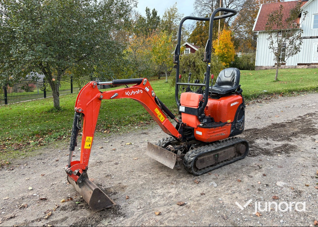 Minigrävare - Kubota, K008-3 - Minigraver: bilde 1 Minigrävare - Kubota, K008-3 - Minigraver: bilde 1