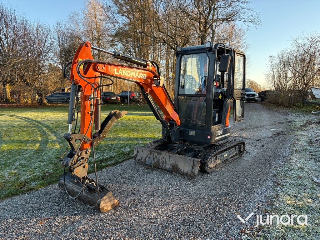 Minigrävare - Landward XT25U - Minigraver: bilde 1 Minigrävare - Landward XT25U - Minigraver: bilde 1