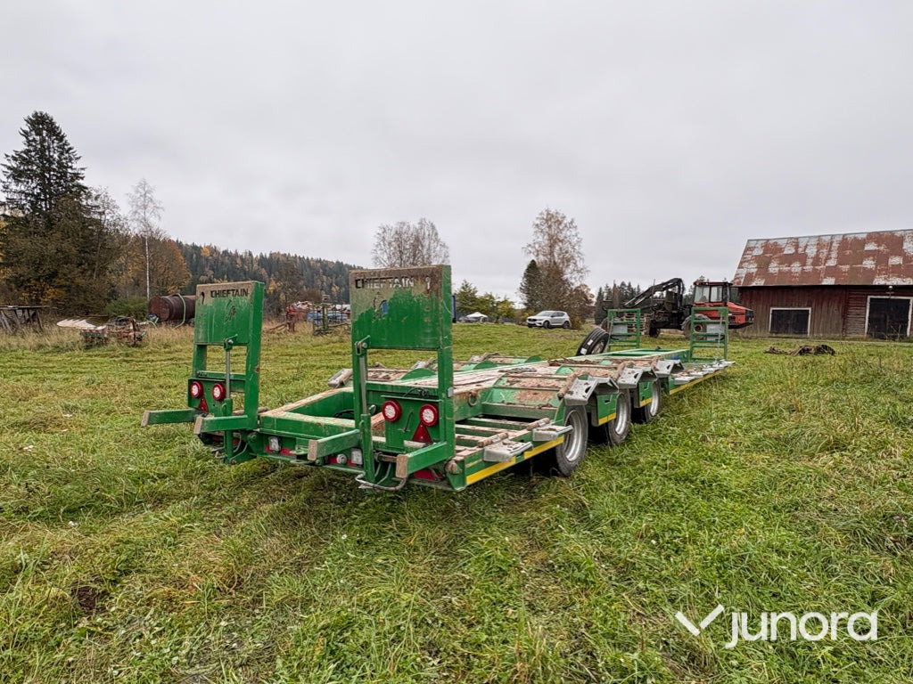 Skogsmaskinstrailer - Chieftain 35 ton - Transporter tilhenger: bilde 1 Skogsmaskinstrailer - Chieftain 35 ton - Transporter tilhenger: bilde 1