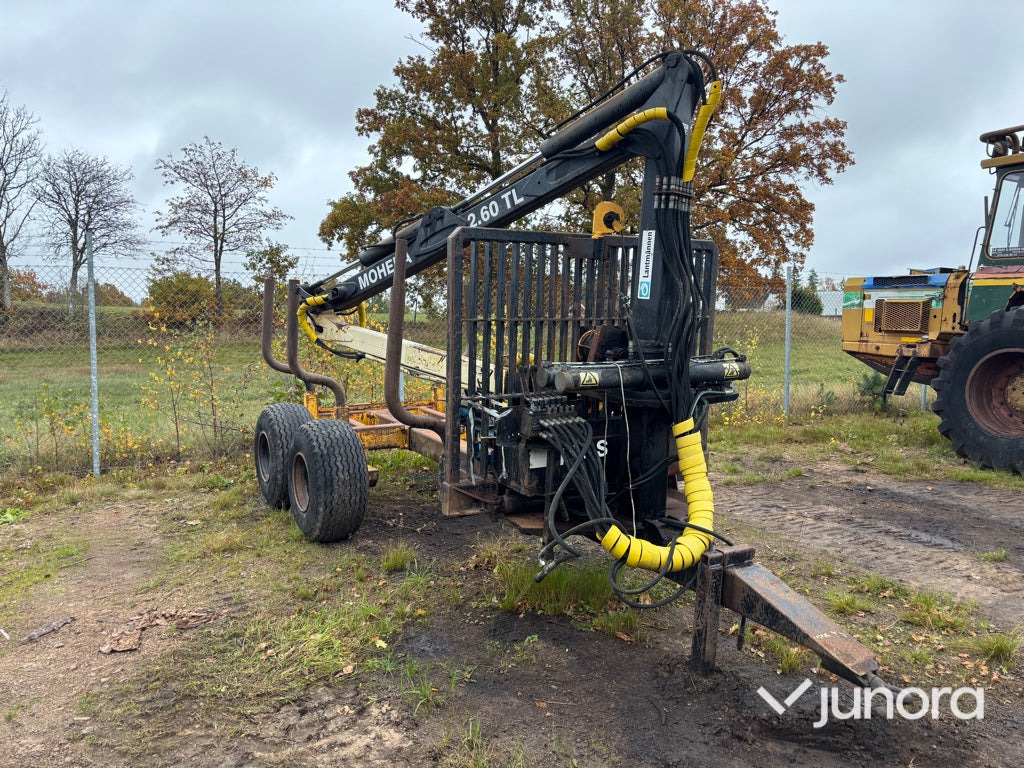 Skogsvagn - Moheda 10 ton med kran - Skogsvogn: bilde 3 Skogsvagn - Moheda 10 ton med kran - Skogsvogn: bilde 3