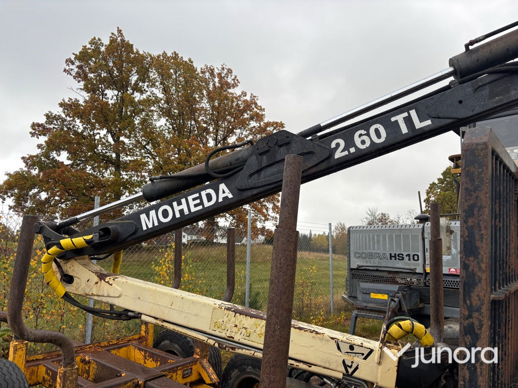 Skogsvagn - Moheda 10 ton med kran - Skogsvogn: bilde 4 Skogsvagn - Moheda 10 ton med kran - Skogsvogn: bilde 4