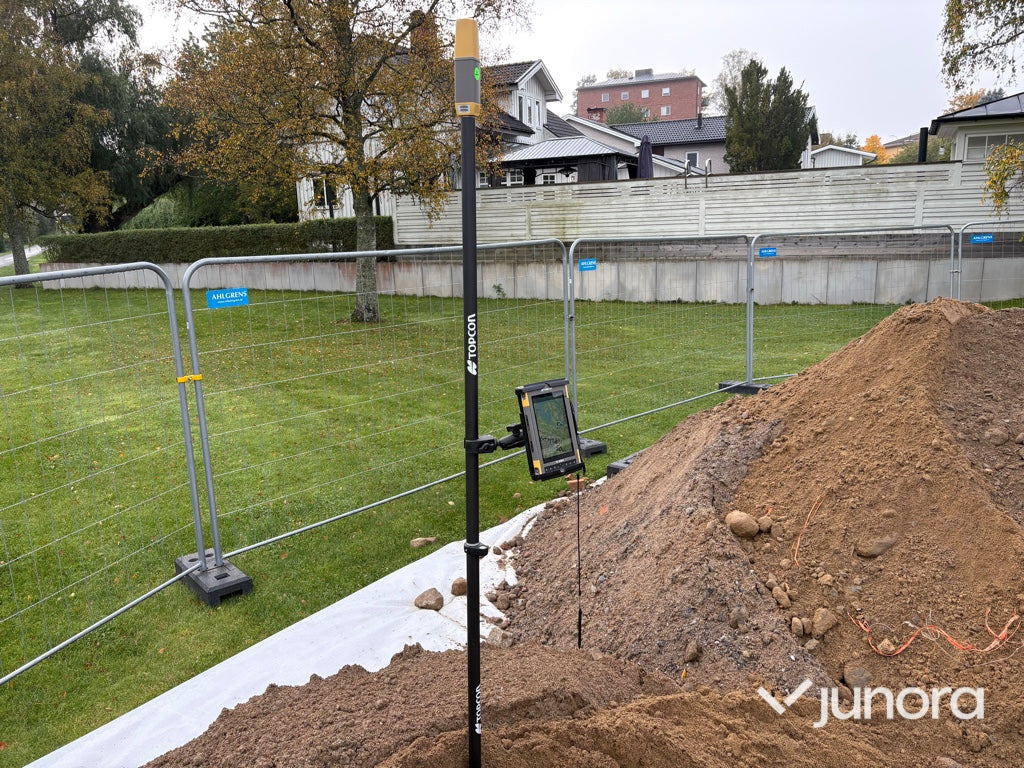 Utsättningspinne - GPS Topcon FC-6000A Komplett - Anleggsmaskiner: bilde 4 Utsättningspinne - GPS Topcon FC-6000A Komplett - Anleggsmaskiner: bilde 4