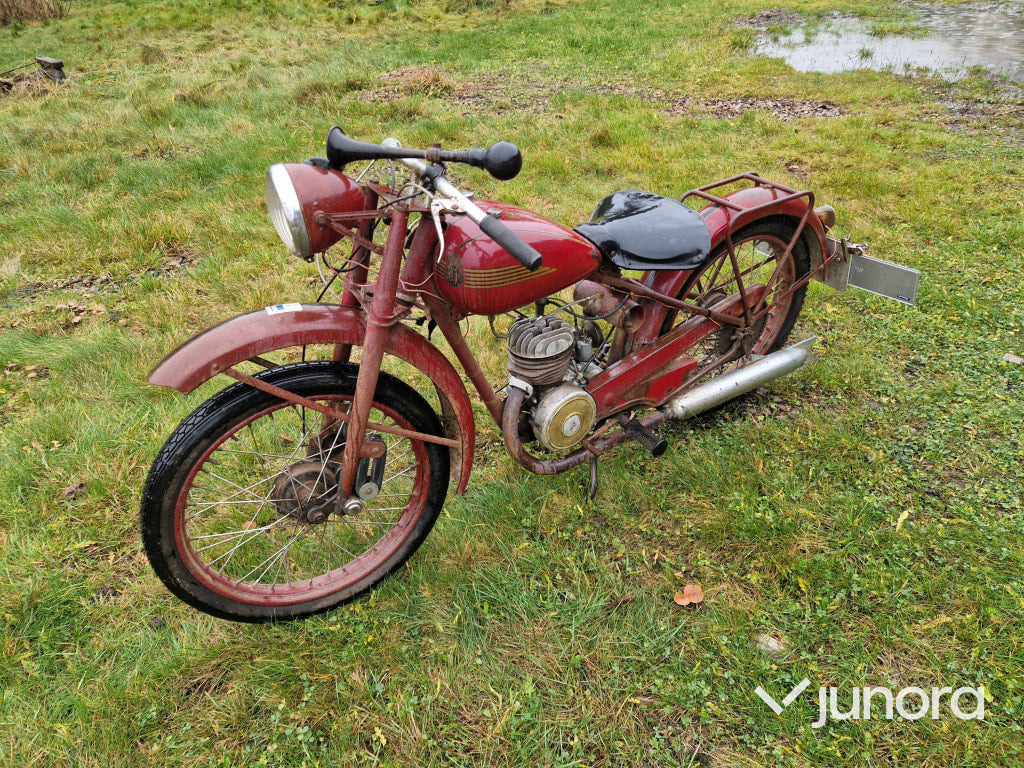 Veteranmotorcykel - Husqvarna 28 - Motorsykkel: bilde 1 Veteranmotorcykel - Husqvarna 28 - Motorsykkel: bilde 1