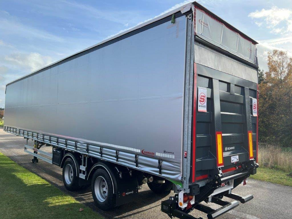 Hangler 13,6 mtr 2 akslet city lift - 33 pallers  - Gardintrailer: bilde 1 Hangler 13,6 mtr 2 akslet city lift - 33 pallers  - Gardintrailer: bilde 1