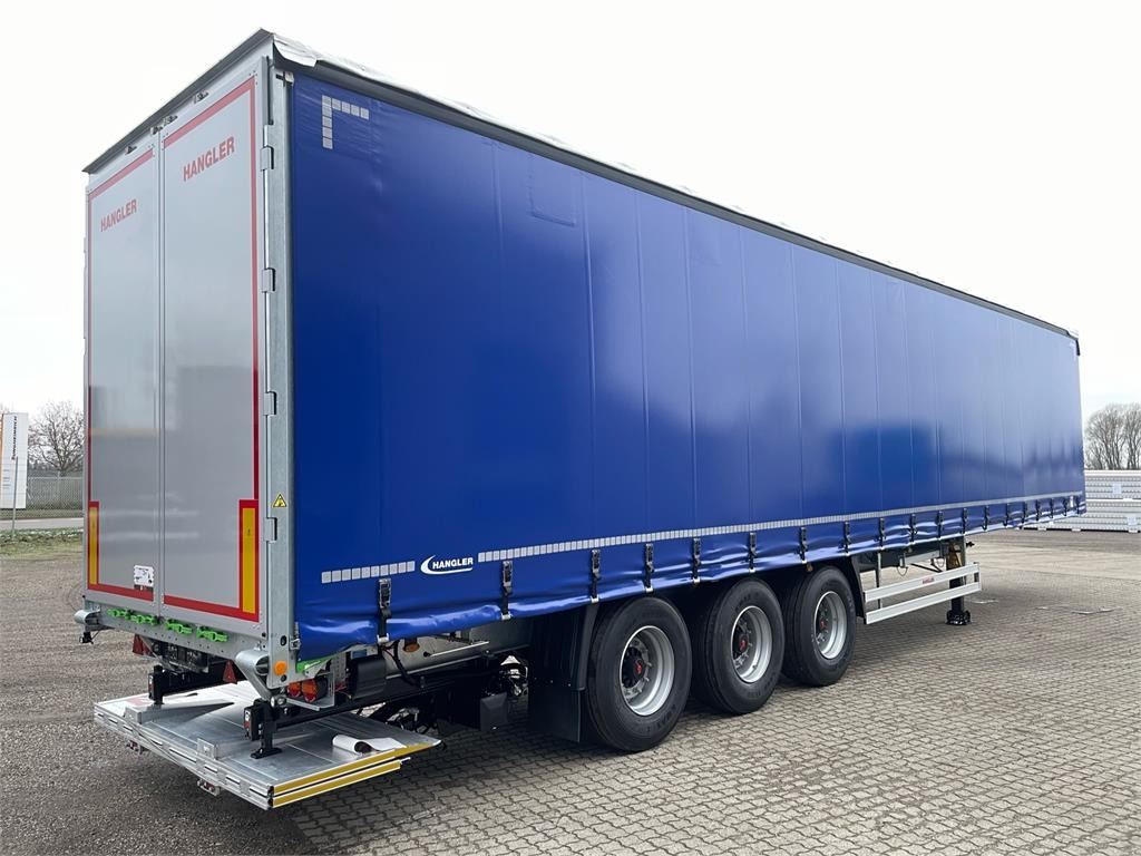 Hangler 3-aks Hævetag + Foldeslæde lift  - Gardintrailer: bilde 2 Hangler 3-aks Hævetag + Foldeslæde lift  - Gardintrailer: bilde 2