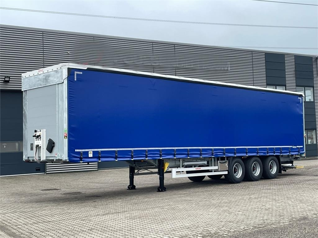 Hangler 3-aks Hævetag + Foldeslæde lift  - Gardintrailer: bilde 4 Hangler 3-aks Hævetag + Foldeslæde lift  - Gardintrailer: bilde 4