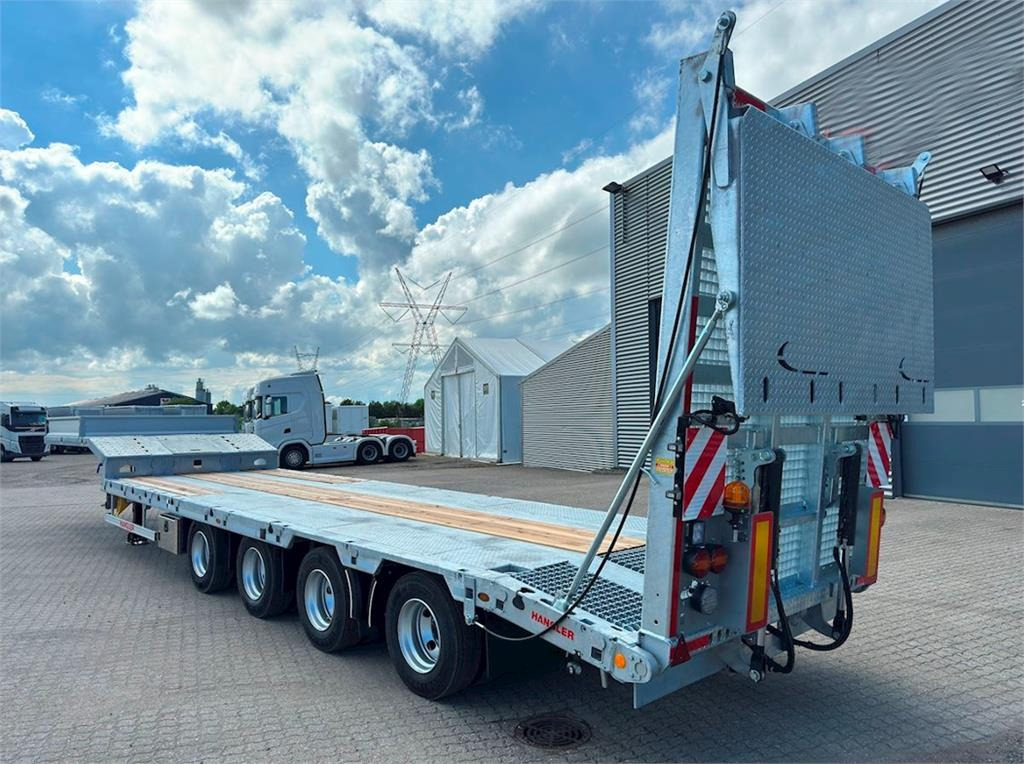 Hangler 4-aks 2-delt heldækkende rampe  - Lavloader semitrailer: bilde 2 Hangler 4-aks 2-delt heldækkende rampe  - Lavloader semitrailer: bilde 2