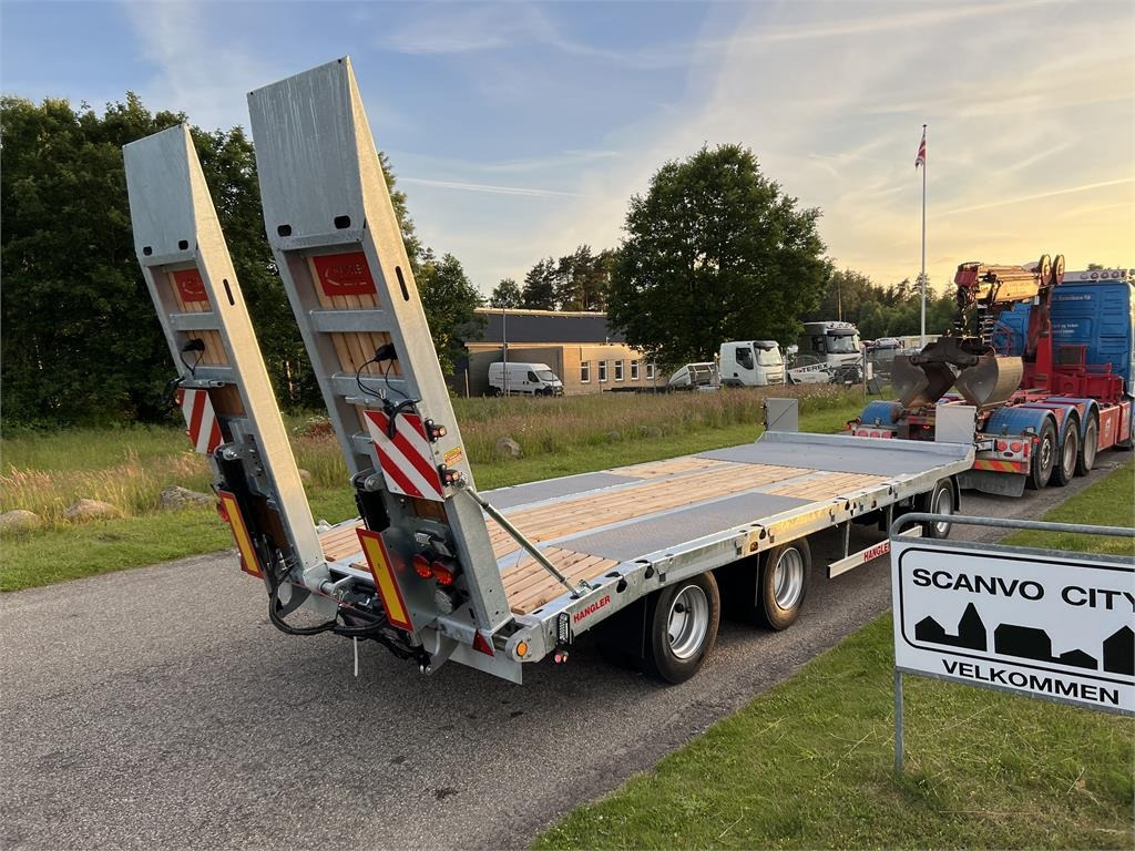 Hangler DTS-H 300 3 akslet hænger med ramper - Lavloader tilhenger: bilde 1 Hangler DTS-H 300 3 akslet hænger med ramper - Lavloader tilhenger: bilde 1