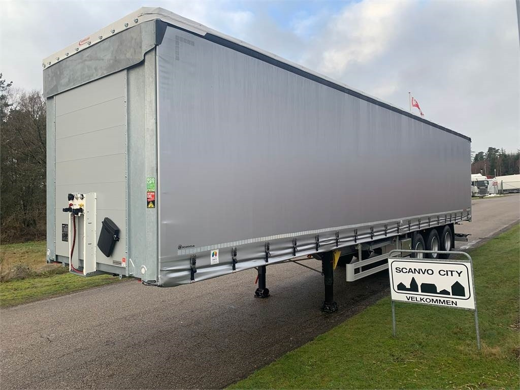Hangler SDS-H 420 3-aks XL-godkendt + hævetag  - Gardintrailer: bilde 2 Hangler SDS-H 420 3-aks XL-godkendt + hævetag  - Gardintrailer: bilde 2