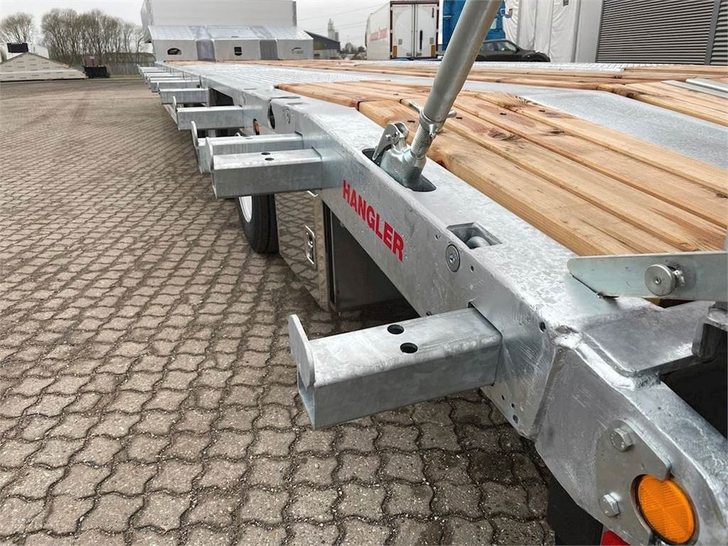 Hangler SDS-H 510-T 3-aks maskintrailer - dobbelt ramper  - Lavloader semitrailer: bilde 4 Hangler SDS-H 510-T 3-aks maskintrailer - dobbelt ramper  - Lavloader semitrailer: bilde 4