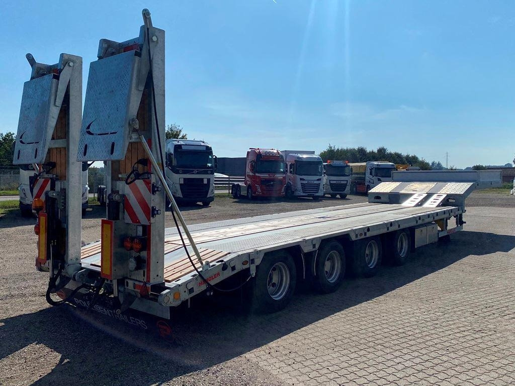 Hangler SVS 580 4 akslet galvaniseret  - Lavloader semitrailer: bilde 1 Hangler SVS 580 4 akslet galvaniseret  - Lavloader semitrailer: bilde 1