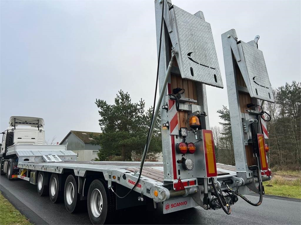 Hangler SVS-H 620 T 4 akslet galvaniseret  - Lavloader semitrailer: bilde 3 Hangler SVS-H 620 T 4 akslet galvaniseret  - Lavloader semitrailer: bilde 3