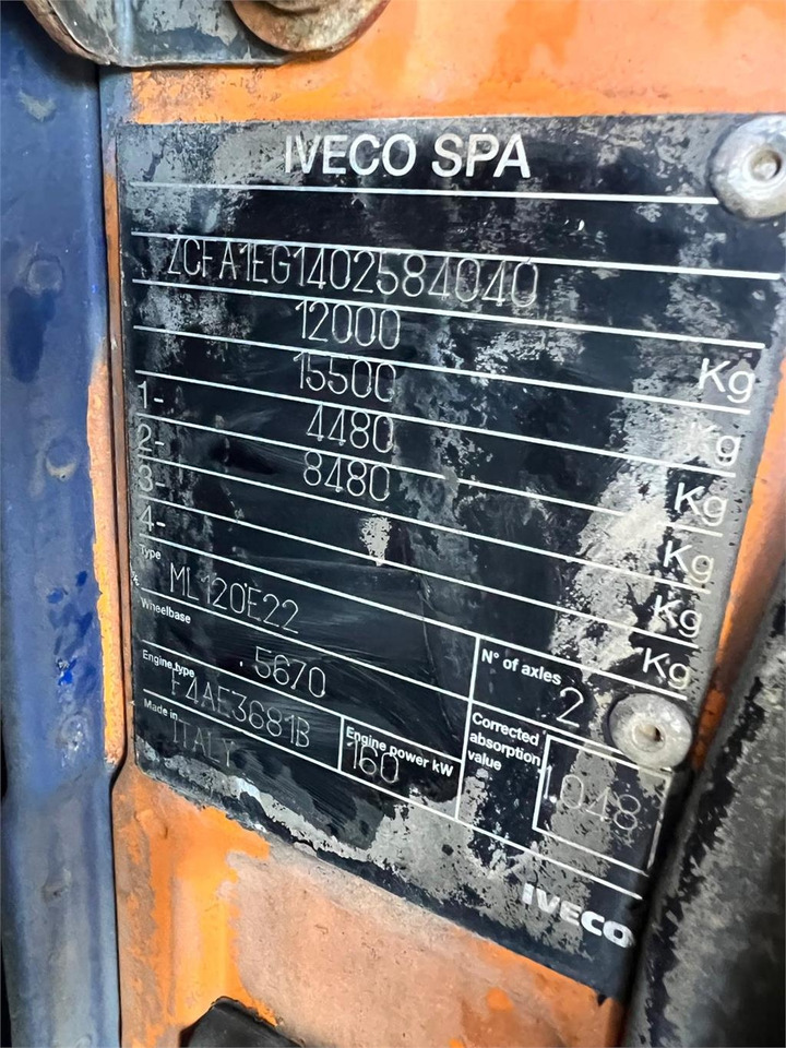 Transporter lastebil Iveco Euro Cargo 120 E22: bilde 21 Transporter lastebil Iveco Euro Cargo 120 E22: bilde 21