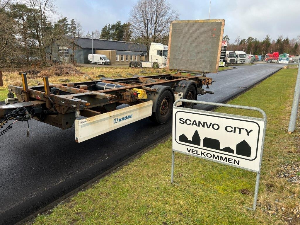 Krone ZZW 18 EL containerlåse - zepro lift - Container-transport/ Vekselflak tilhenger: bilde 1 Krone ZZW 18 EL containerlåse - zepro lift - Container-transport/ Vekselflak tilhenger: bilde 1