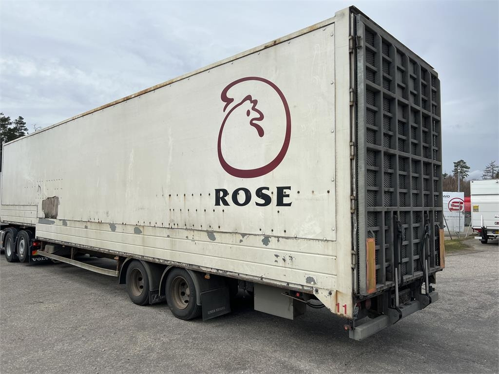 Leci 13,6 mtr. box læsserampe - Transporter semitrailer: bilde 5 Leci 13,6 mtr. box læsserampe - Transporter semitrailer: bilde 5