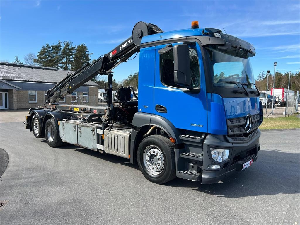 Mercedes-Benz Antos 2546 - Hiab 192 E kran - Liftdumper lastebil: bilde 3 Mercedes-Benz Antos 2546 - Hiab 192 E kran - Liftdumper lastebil: bilde 3