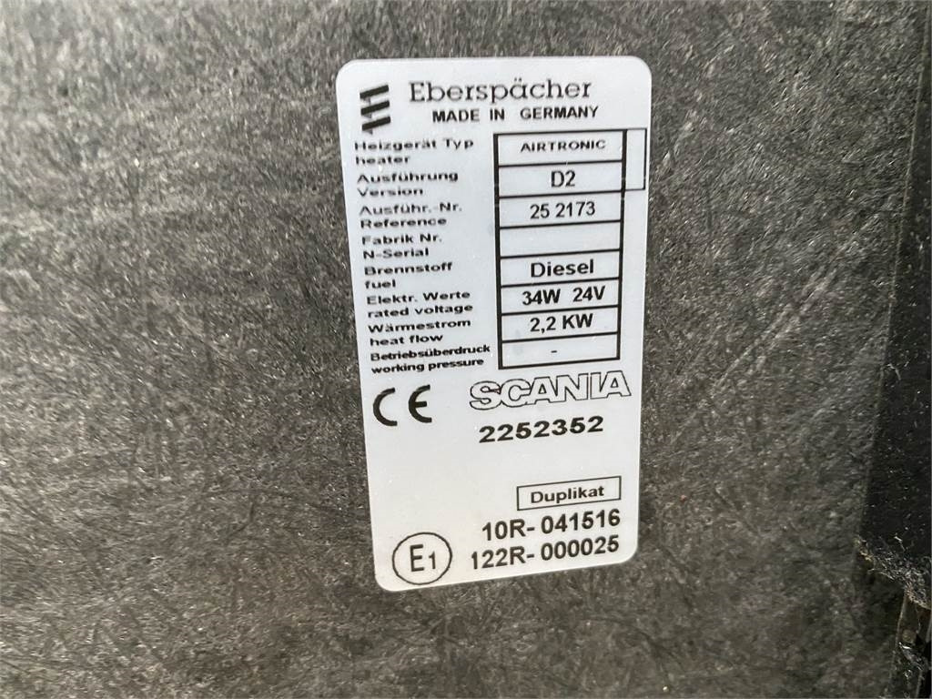 Førerhus for Lastebil Scania Underkøje (L 2000 x B 630mm): bilde 6 Førerhus for Lastebil Scania Underkøje (L 2000 x B 630mm): bilde 6