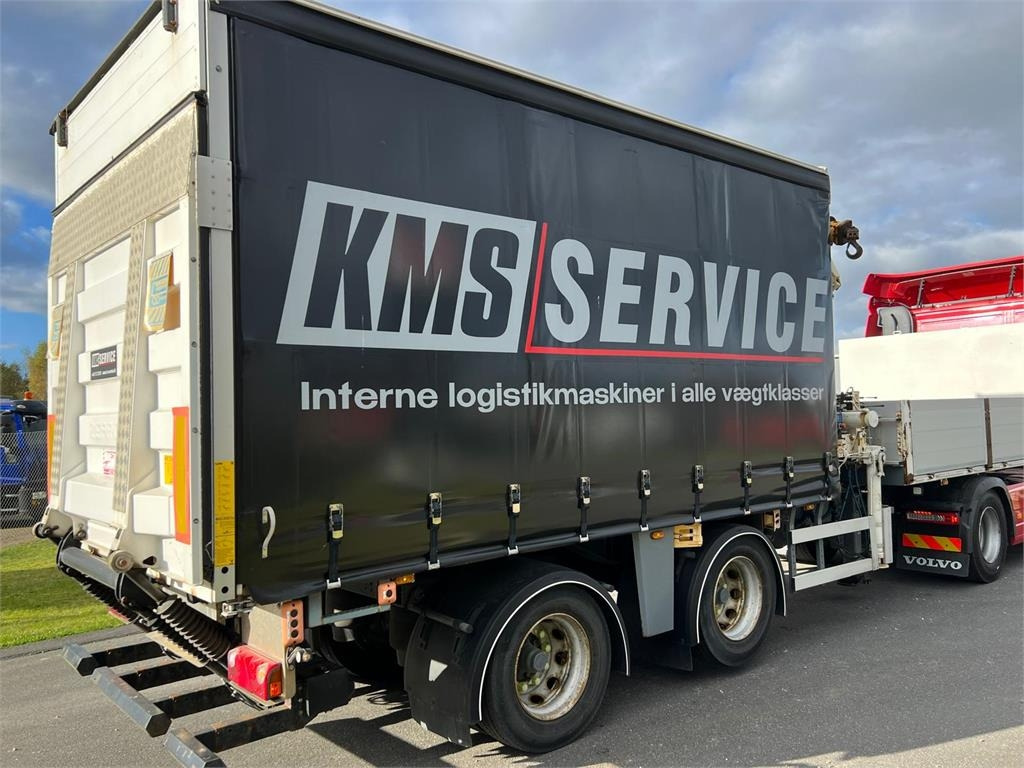 HRD 10,2 mtr Multi city HMF 1823K3 kran - lift  - Semitrailer: bilde 2 HRD 10,2 mtr Multi city HMF 1823K3 kran - lift  - Semitrailer: bilde 2