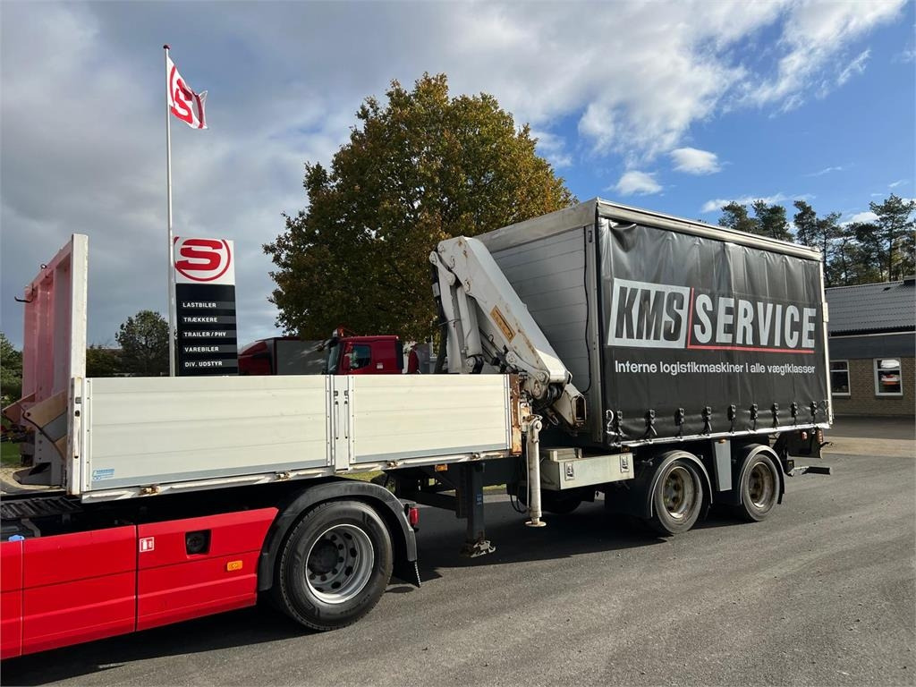 HRD 10,2 mtr Multi city HMF 1823K3 kran - lift  - Semitrailer: bilde 1 HRD 10,2 mtr Multi city HMF 1823K3 kran - lift  - Semitrailer: bilde 1