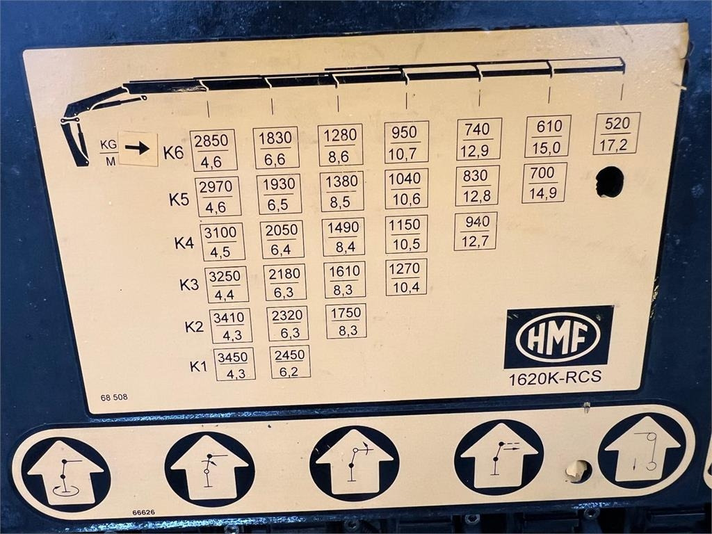 Volvo FL 280 - HMF 1620K6 - Kranbil: bilde 4 Volvo FL 280 - HMF 1620K6 - Kranbil: bilde 4