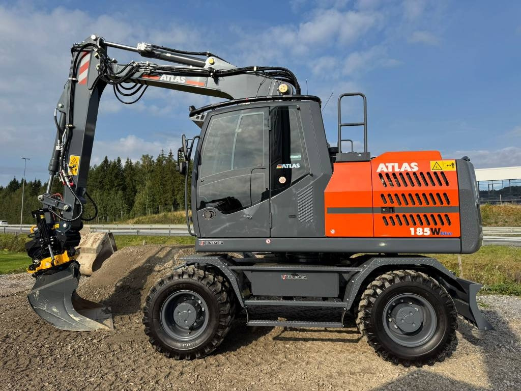 Atlas 185 W UUSI, TULE KOEAJOLLE! - Hjulgraver: bilde 1 Atlas 185 W UUSI, TULE KOEAJOLLE! - Hjulgraver: bilde 1